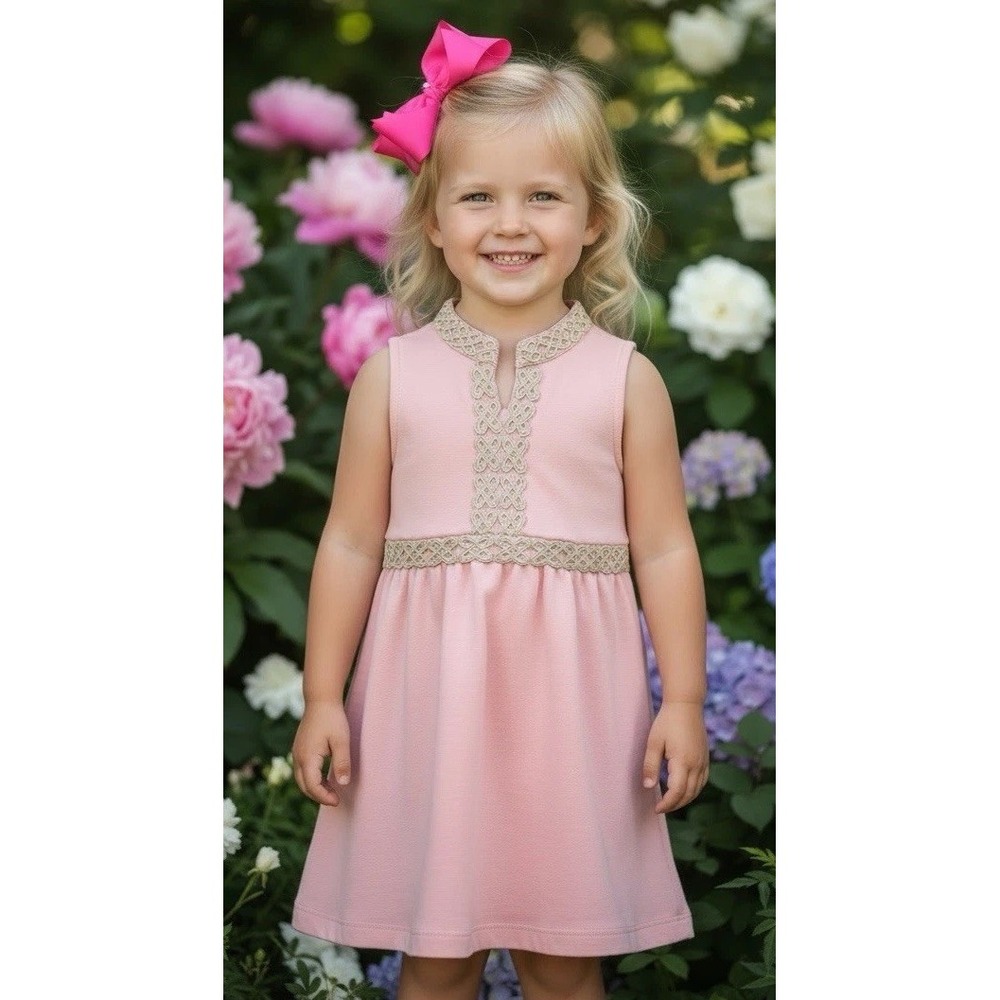 Janie And Jack Baby Girl Shift Dress 12 18 M Months Sunday Party Formal Vacation